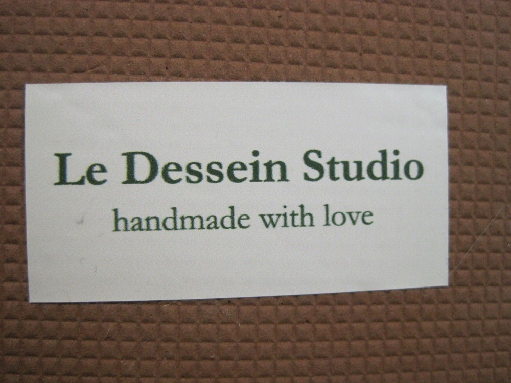 Les Dessein Studio Hand Made With Love Felt Slippers Size ?