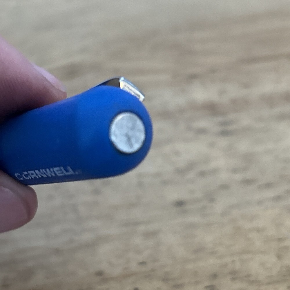 Cornwell Mini Pocket Phillips Screwdriver Magnetic Handle Blue CSP2M