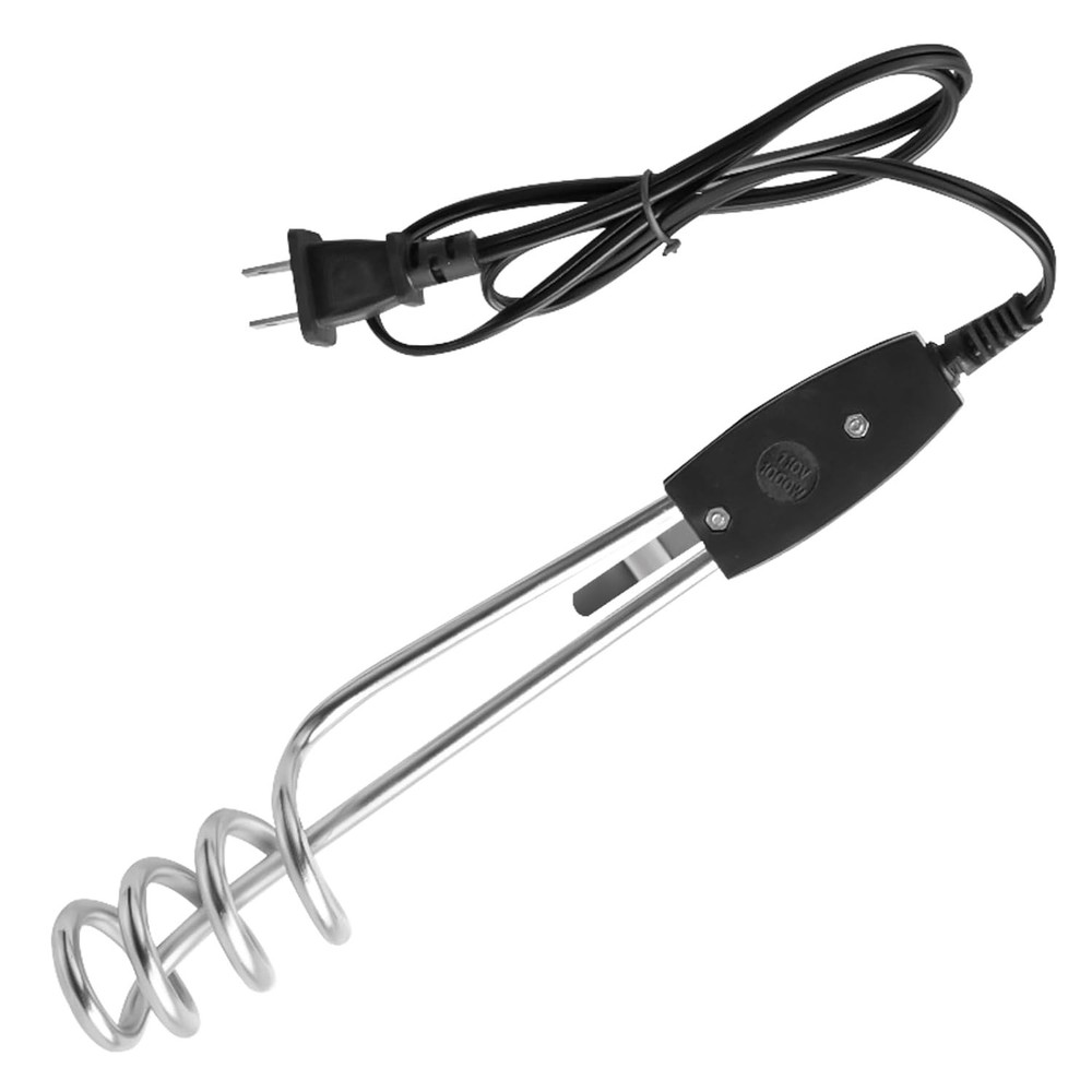 1000W-110V Immersion Water Heater - 10in Immersion Electric Water Heater - Porta