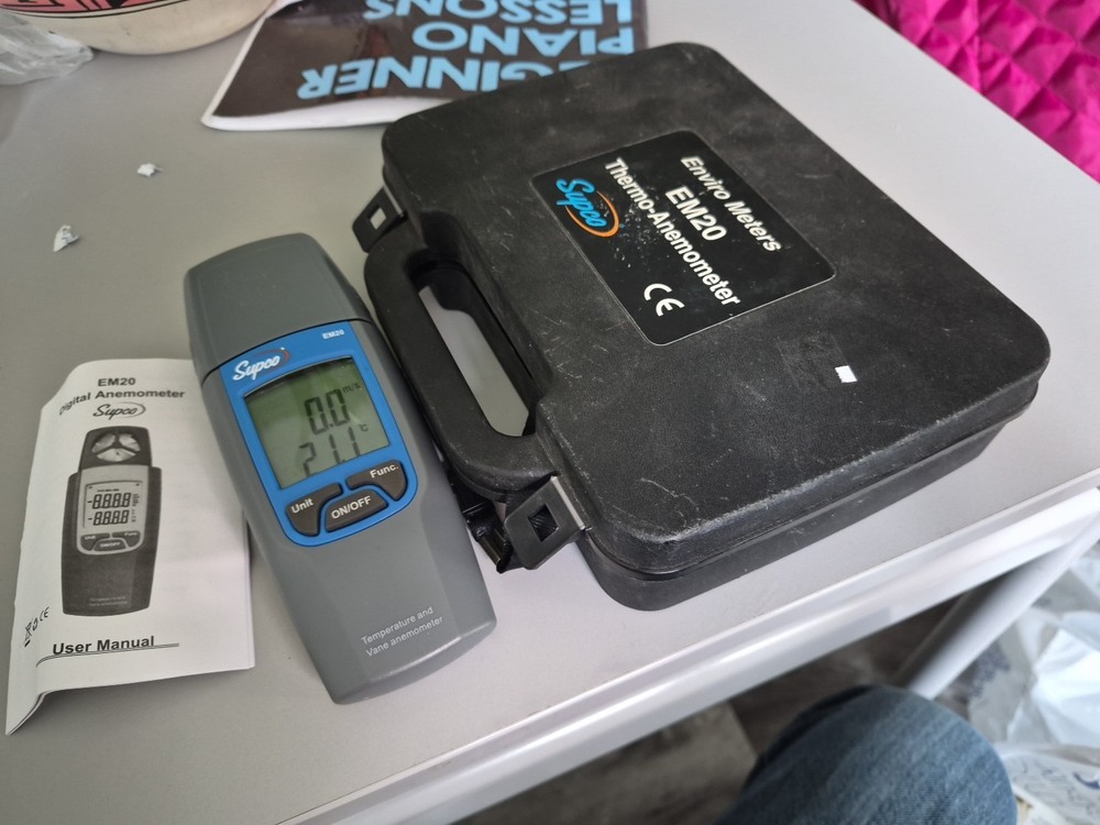 SP-EM20 SUPCO Thermo-Anemometer