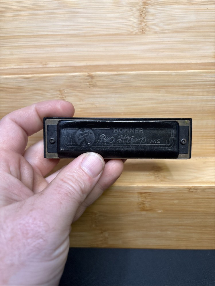 Vintage Hohner Pro Harp D Note Harmonica