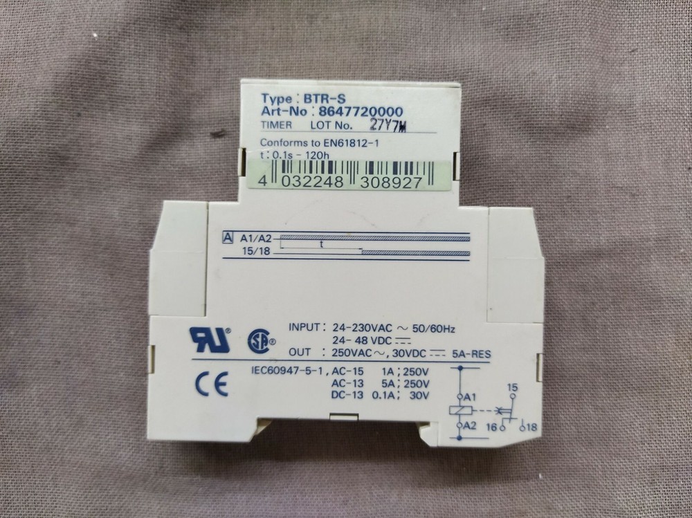 WEIDMULLER BTR-S TIMER 8647720000