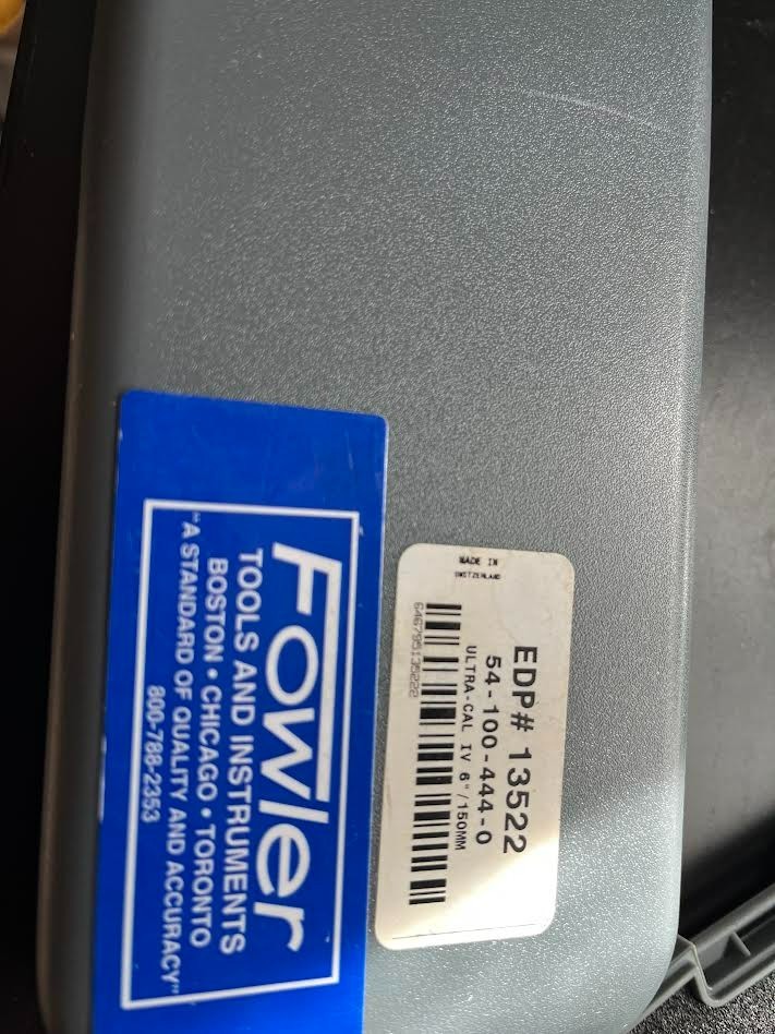 Fowler 54-100-444 Proximity Electronic Caliper