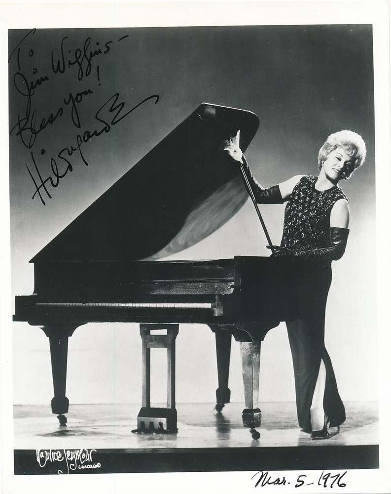 Hildegarde- Signed B&W Photograph