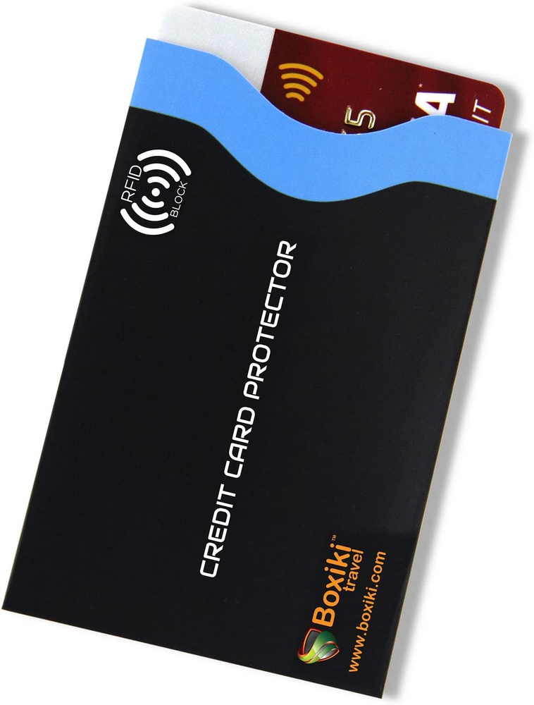 12pcs Travel RFID Blocking Sleeves,Set w/ Color Coding | RFID Blocking Envelopes
