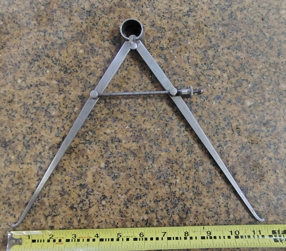🗽VINTAGE MASS TOOL 11" ID CALIPER