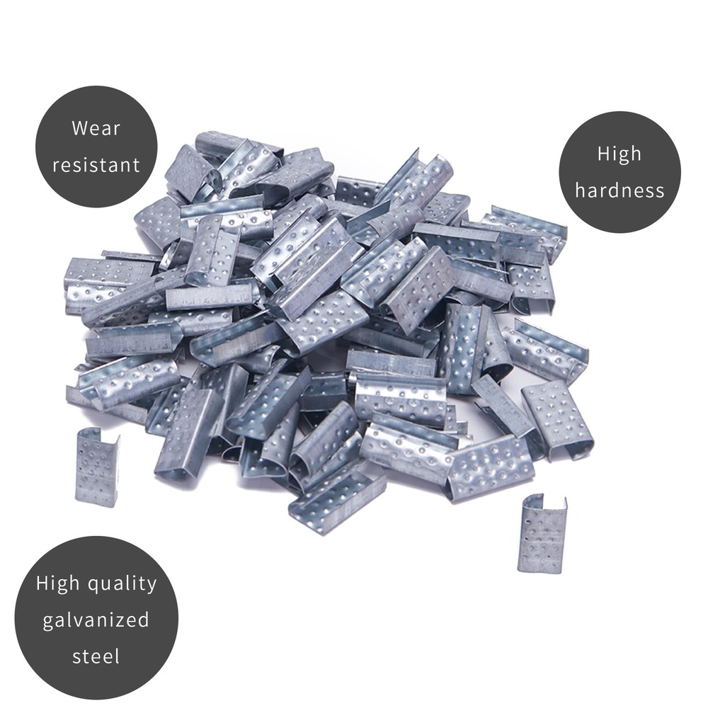 Packaging Strapping Open Serrated Seals for 1/2 Strap Width Polyester