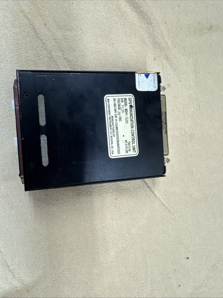 Mid-Continent MD-41-528 GPS Annunciator Control Unit