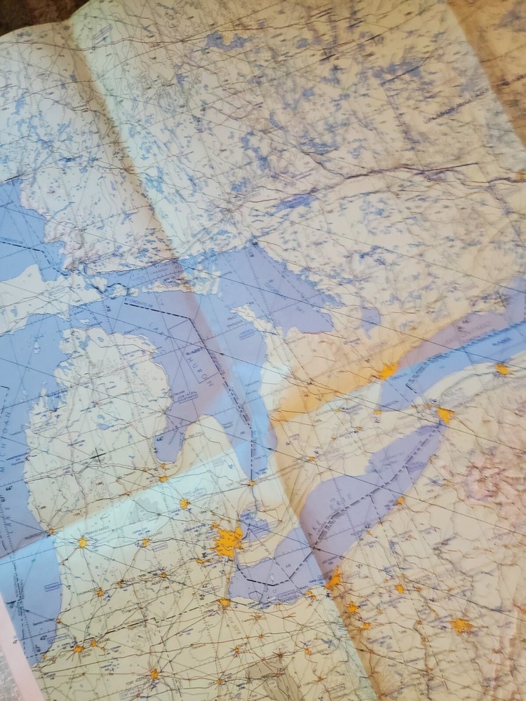 Jet Navigation Chart JNC-45N April 1971