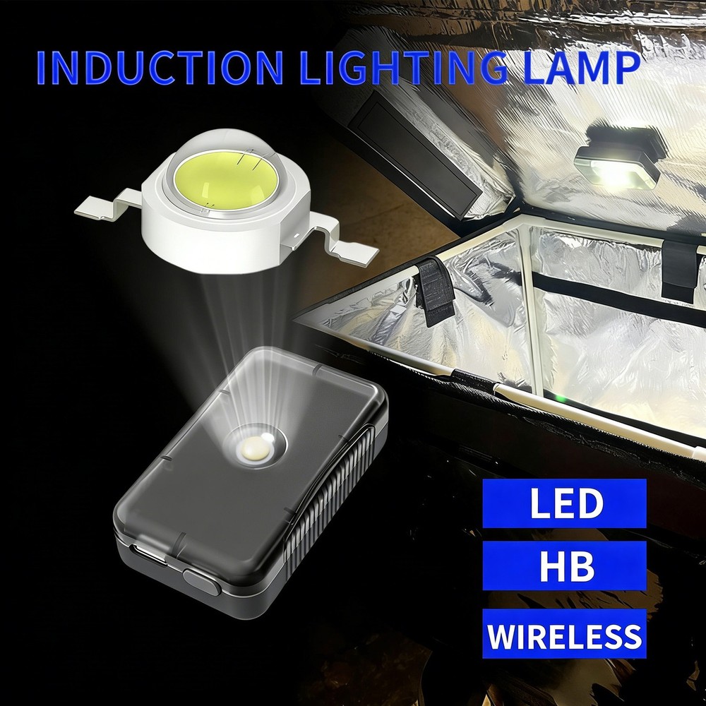 Car Light Motorcycle Tail Case Lamp Automatic Sensing Rechargeable Car Lights