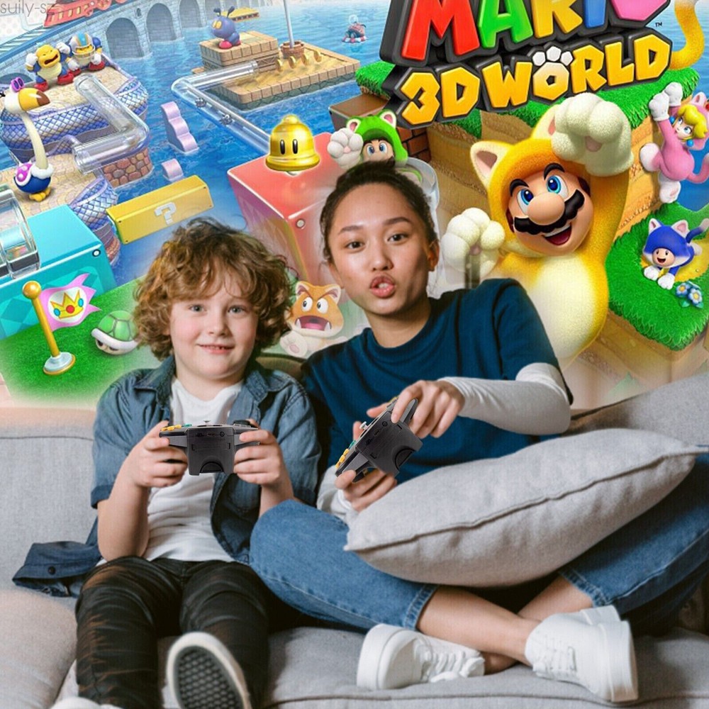 Wireless For N64 Game System/Switch PC Windows Mac Remote Game Pad Joystick