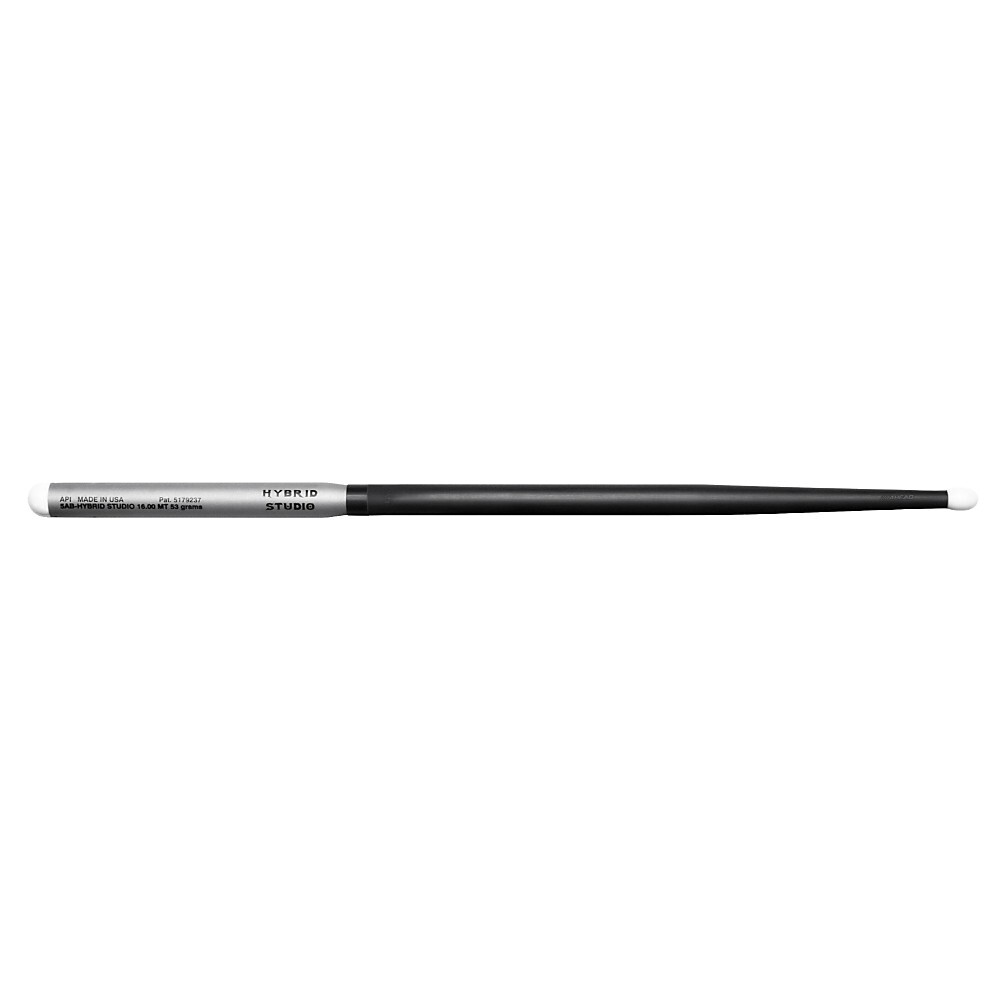 Ahead Hybrid Studio Drum Sticks, Pair 5B Handle / 5A Shaft