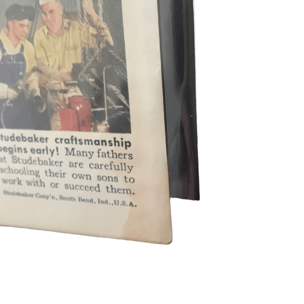 Vintage 1956 Studebaker Next Look Advertisement Ad Advertising
