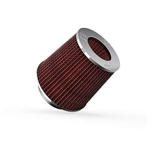 High-Flow Original Lifetime Universal Clamp-On Air Filter: High Performance,