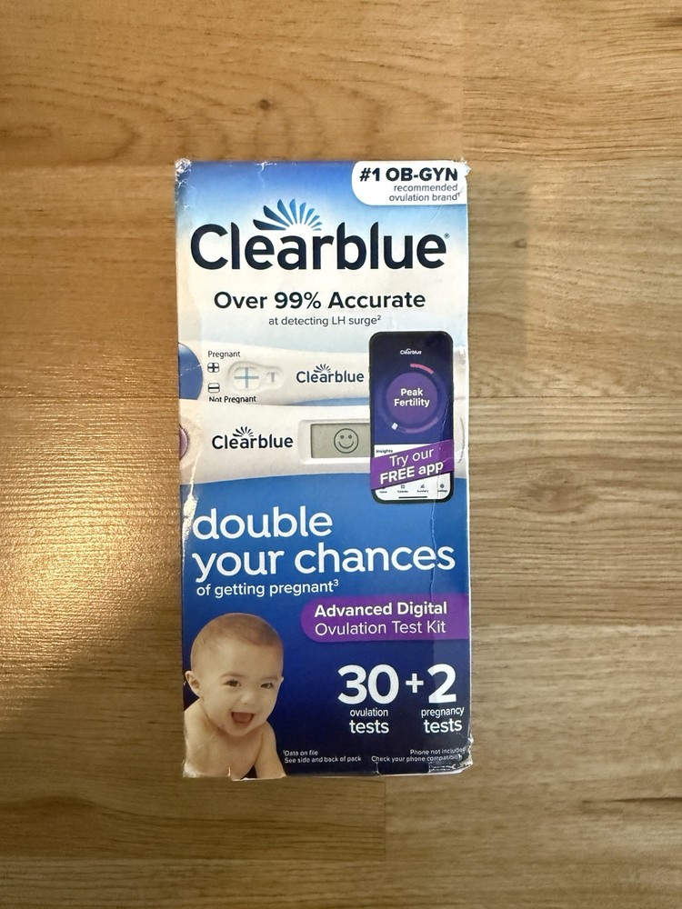 Clearblue Advanced Digital Ovulation Test Kit 30+2 Count