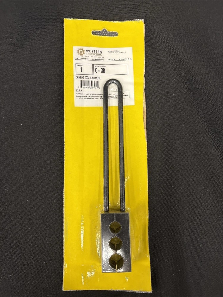 Western C3B Crimping Tool, Hand Model