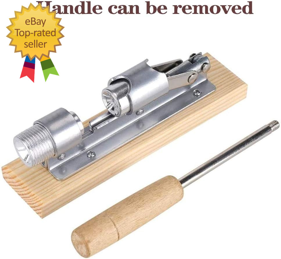 Nutcracker Heavy Duty Pecan Walnut Cracker Plier Opener Tool for Easy Cracking