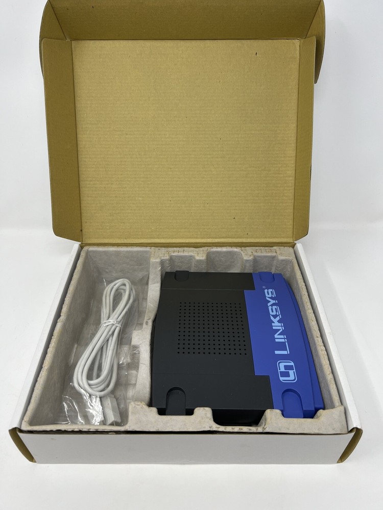 Linksys EtherFast 4-Port Cable Dsl Wired Router BEFSR41 - Missing AC Adapter