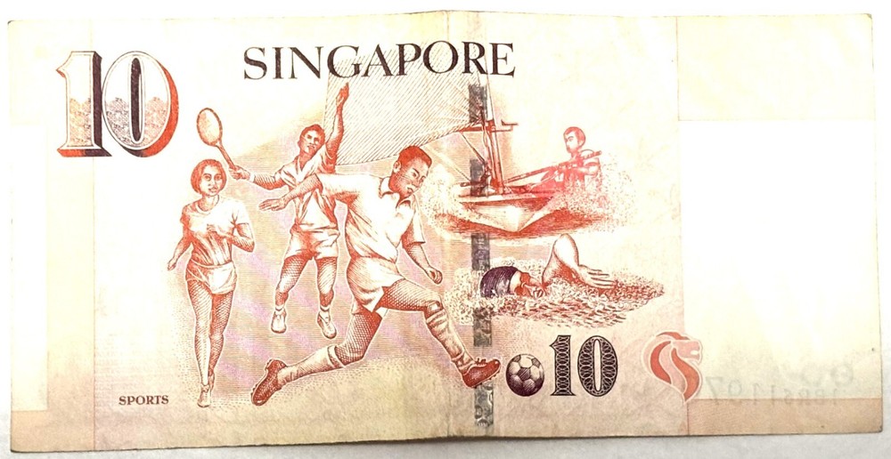 SINGAPORE banknote 10 Dollars