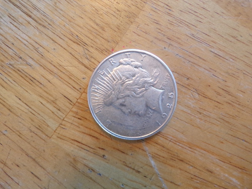 1925 Peace Dollar 90% Silver, fine