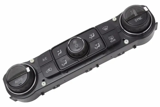 Black Carbon Heating and Air Conditioning Control Panel Assembly (84258729)