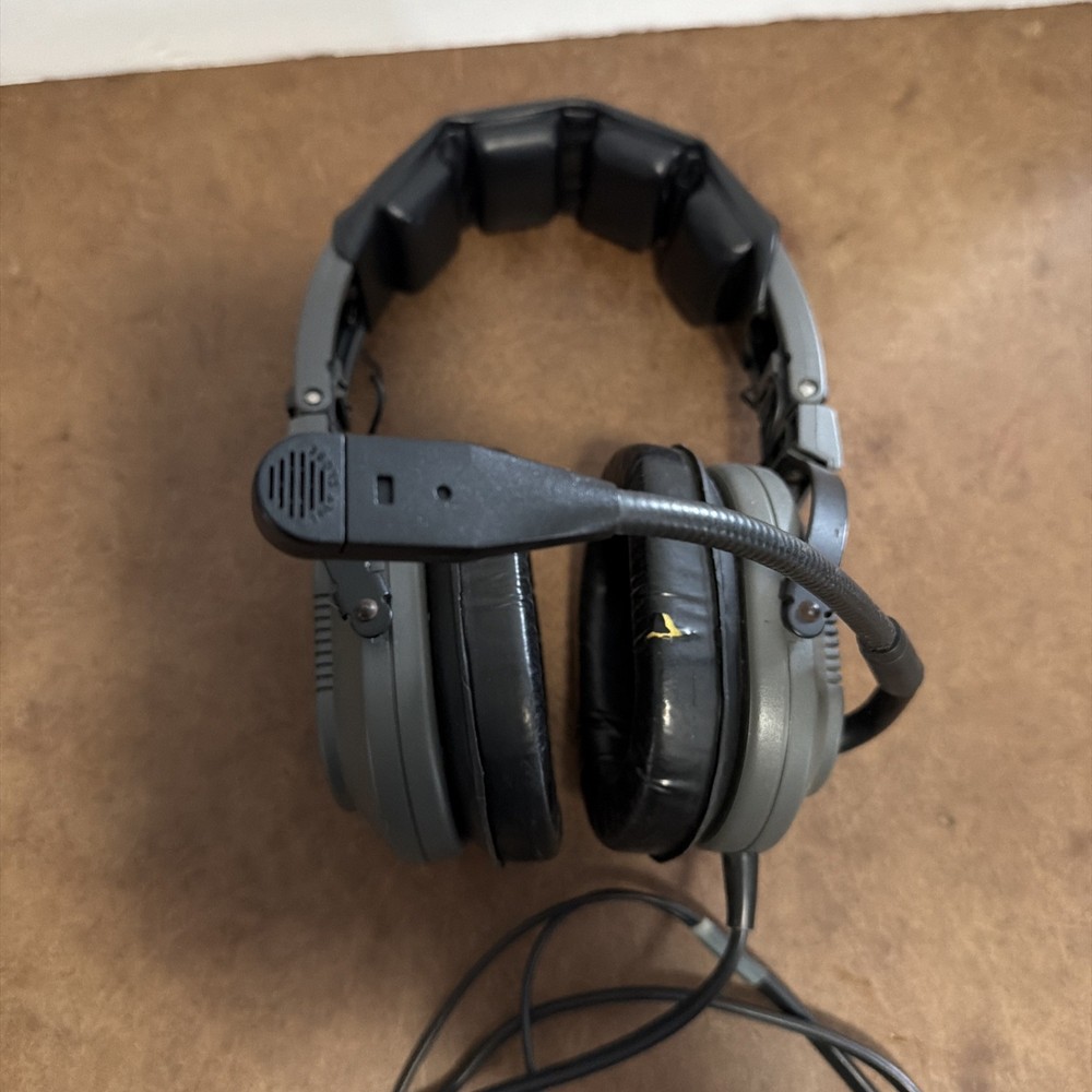 Telex Air 3100 Aviation Headset 2-Plug UNTESTED