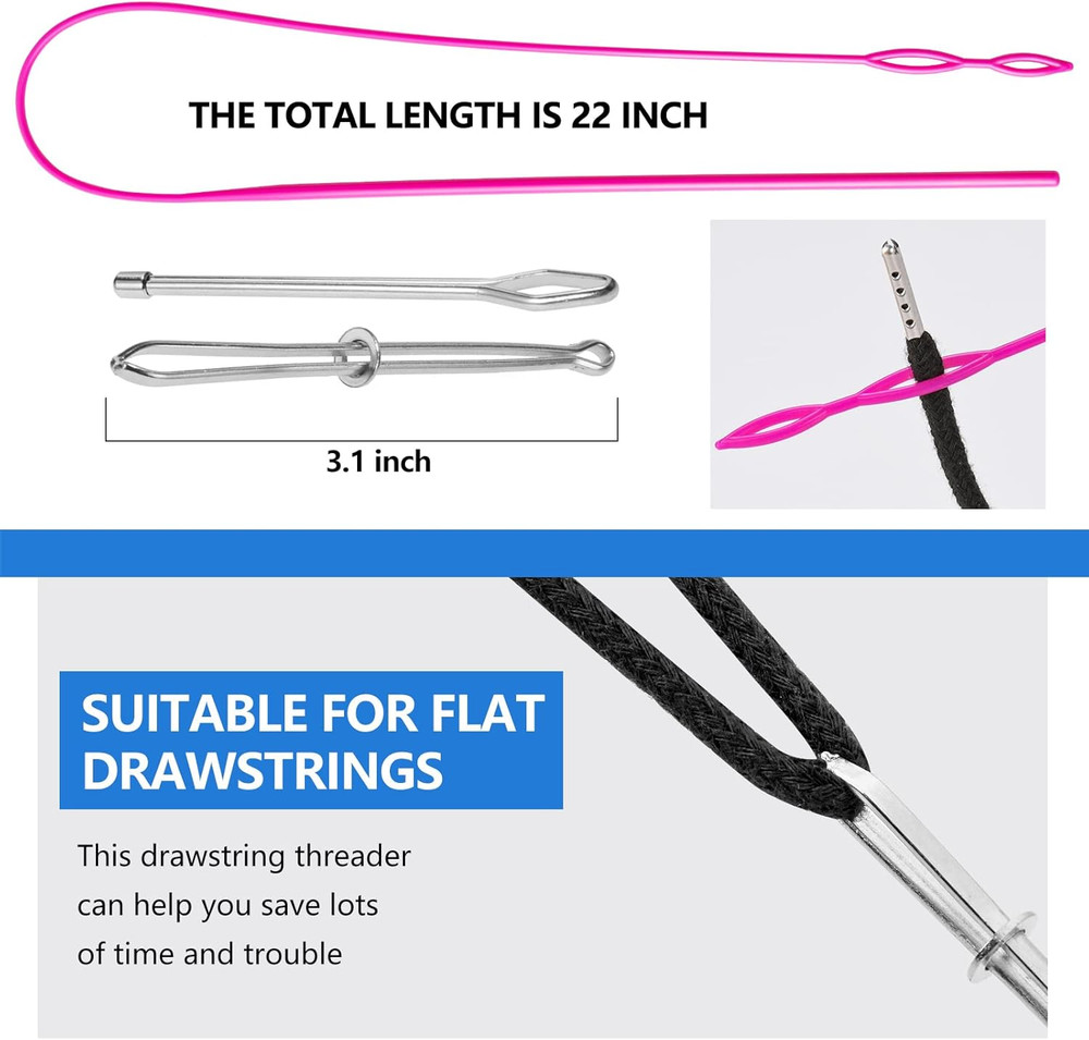 Drawstring Cords Replacement Drawstrings, 30Pcs Sweatshirt Drawstring Replacemen