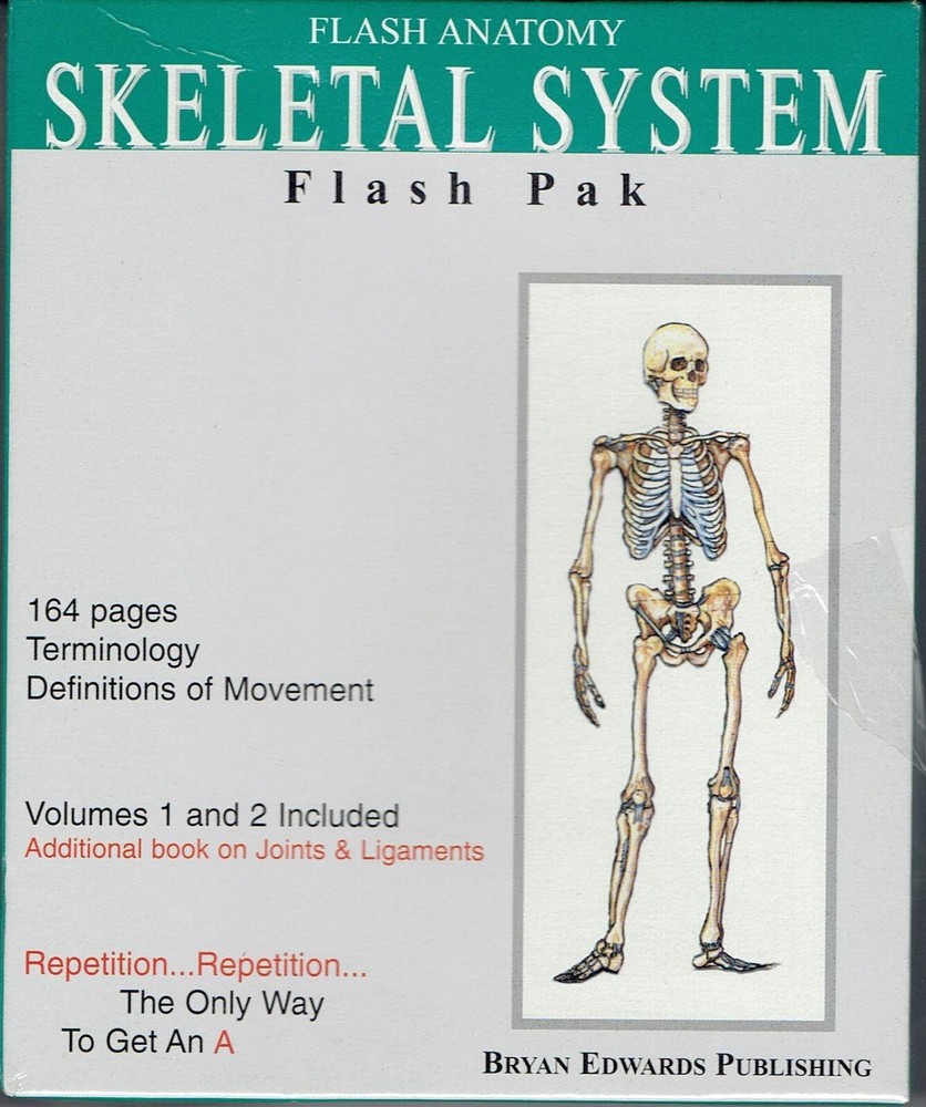 Skeletal System Flash Cards Pks
