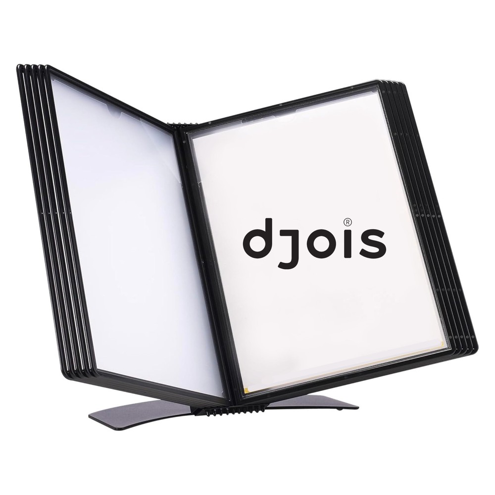 Tarifold DJOIS Desktop Reference & Display System, Metal Base, 20-Sheet Capacity