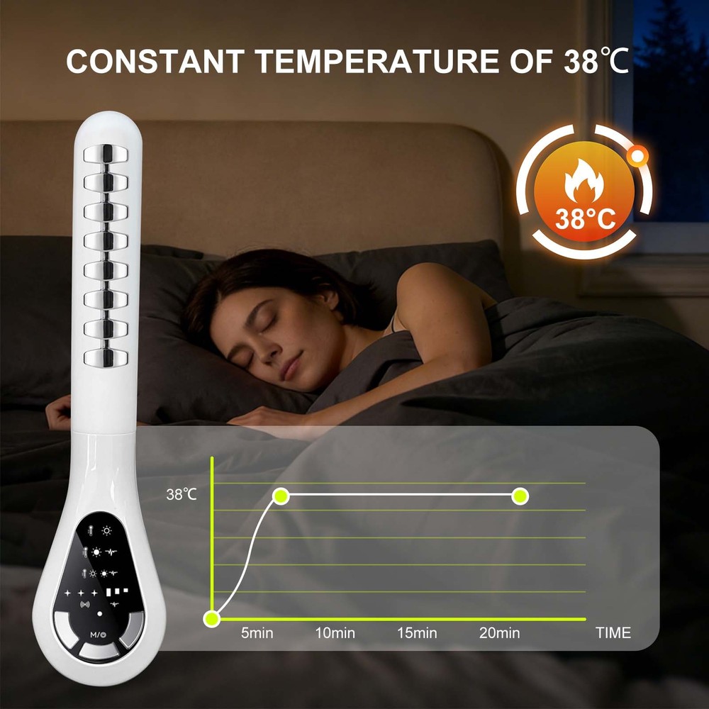 Automatic Kegel Training Device with Red Light for Vaginal Dryness Inflammation