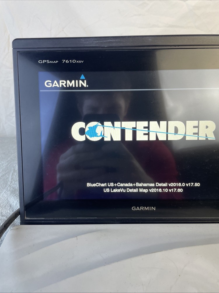 Garmin GPSMAP 7610xsv 10" Multi-Touch Chartplotter Display * Tested * W/ Cover