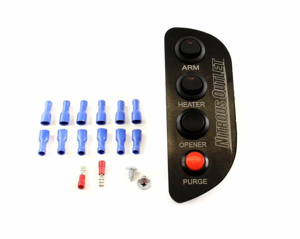 Nitrous Outlet 2015+ Dodge Challenger/Hellcat Coin Tray Switch Panel (Automatic