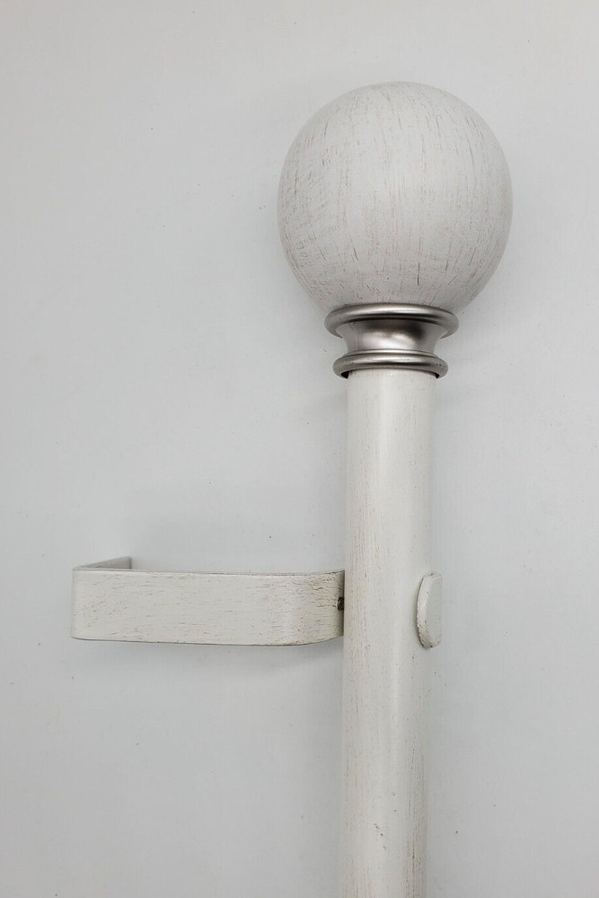 Lyla 1" Adjustable Curtain Rod - 2 Sizes, 2 Colors