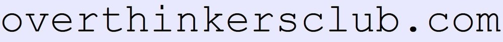 Premium Domain Name - overthinkersclub.com