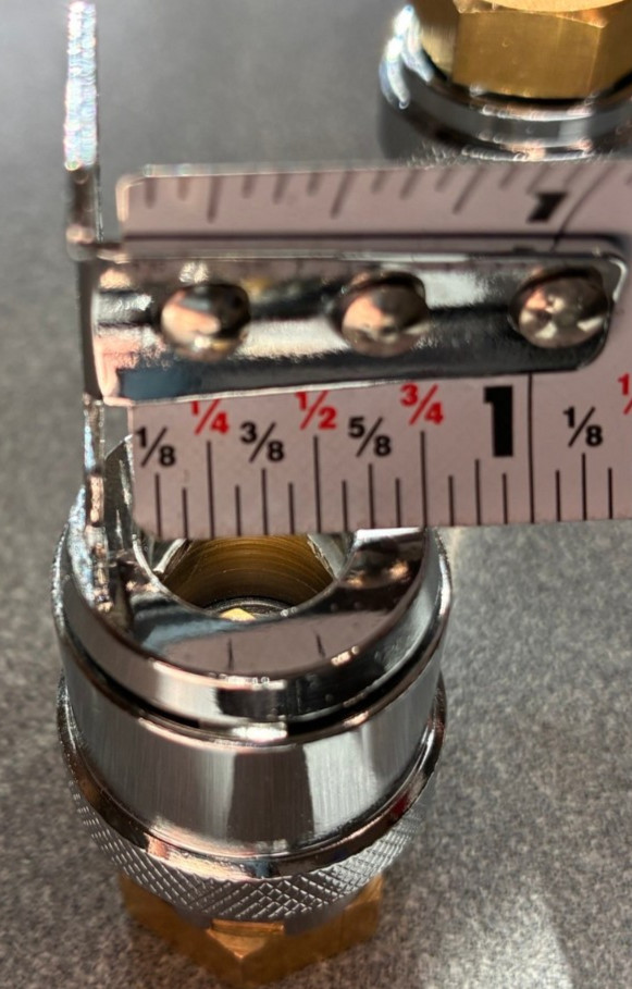 Milton [1496] Kwik Grip Large Bore Air Chuck