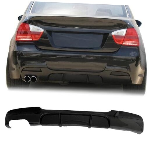 Rear Diffuser for 2005-2012 3 Series E91 E92 E93 Single Side Double Outlet E90