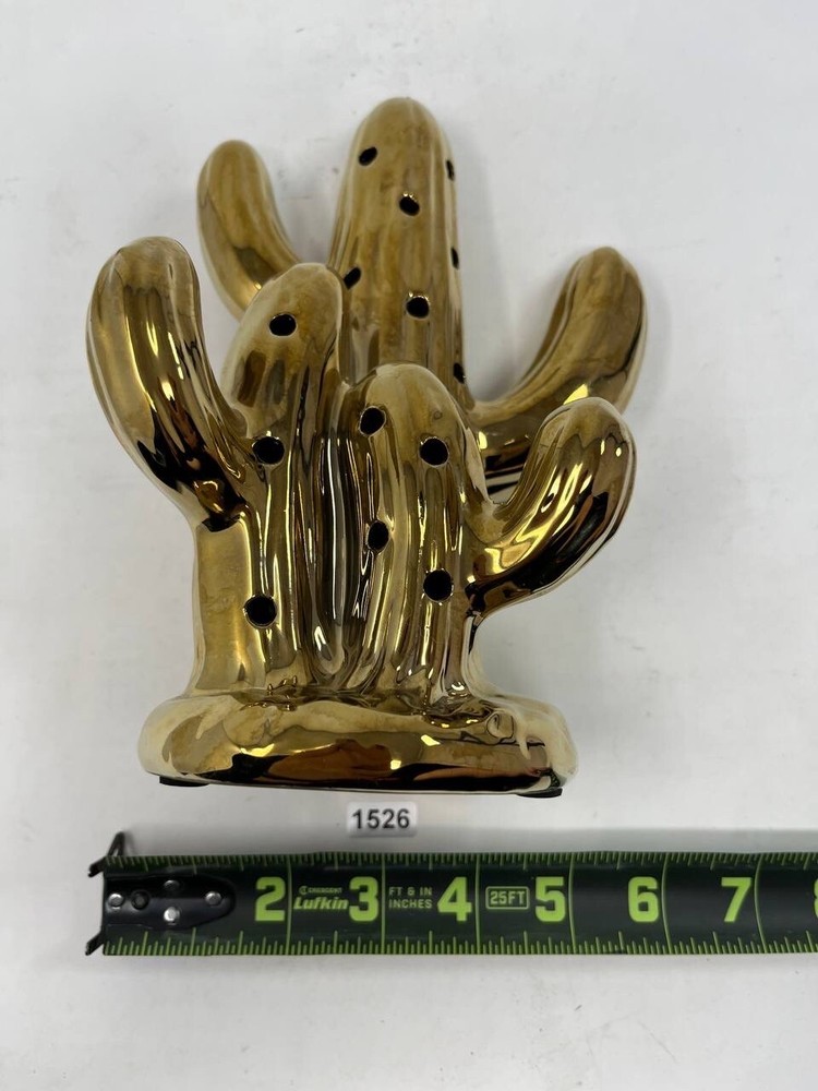 Cactus Decor - Home, Color: Gold