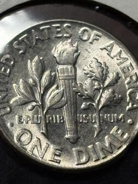 1955 & 1959 Roosevelt Dime - SILVER -CLIPPED - ERROR!