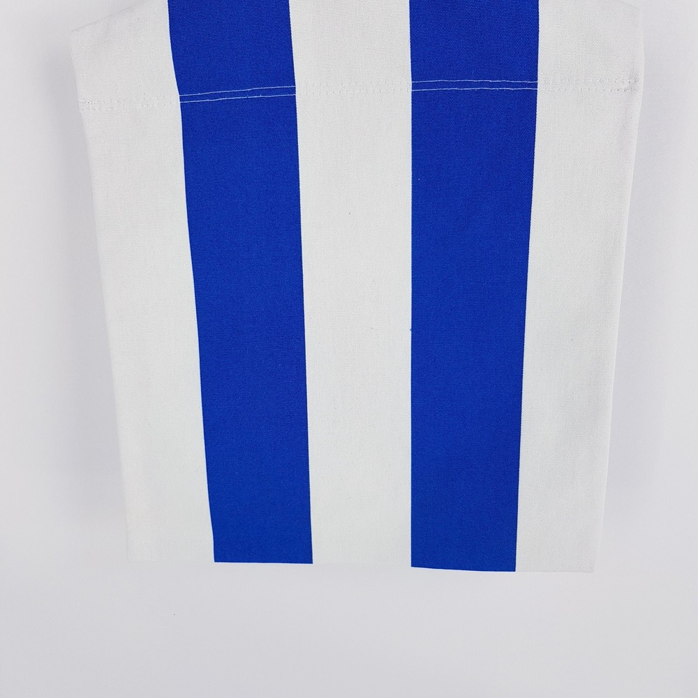 Peg Bag Handmade Bright Blue White Striped Lined Laundry Clothes Peg Holder