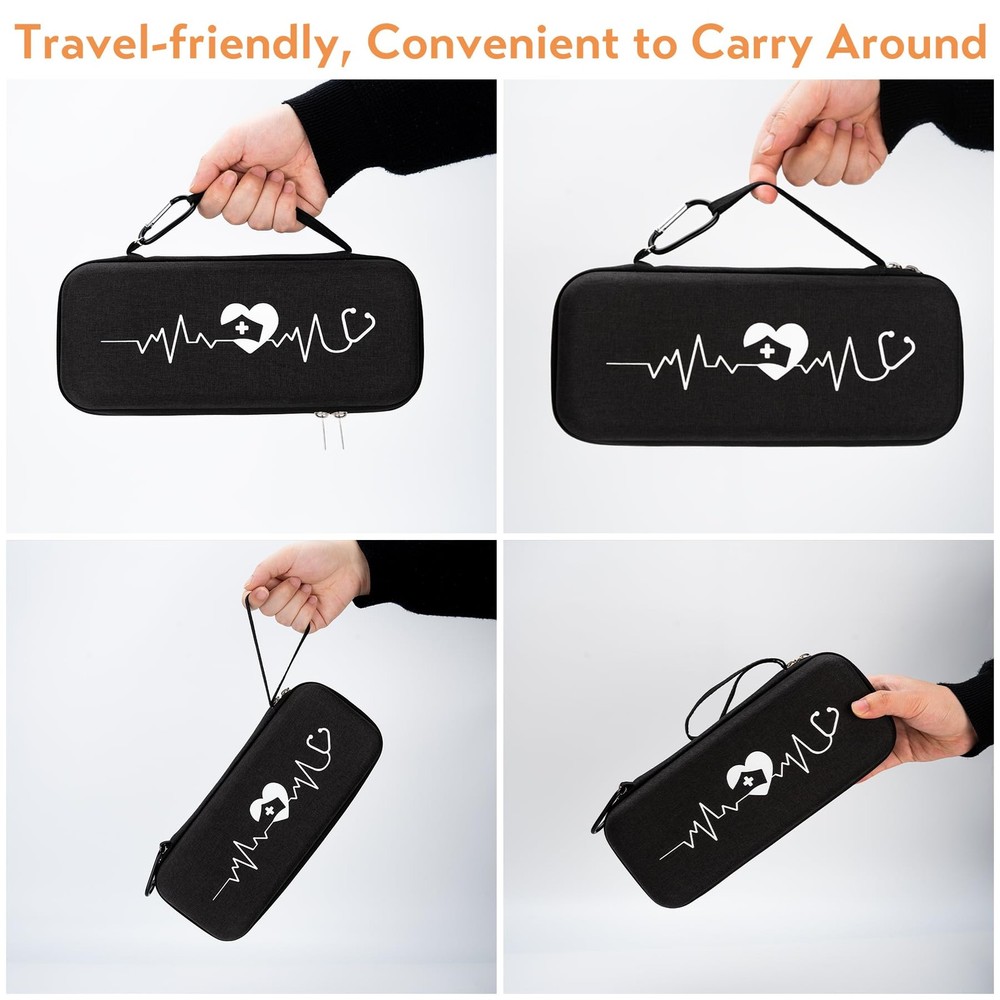 17 pcs Stethoscope Case Kit, Nursing School Essentials Include Stethoscope Ca...