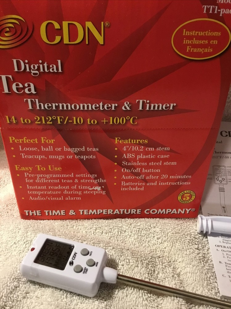 2 Brand New CDN Digital Tea Thermometer & Timer