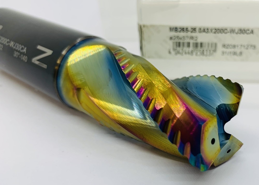 Walter-Prototyp MB265-25 Solid Carbide Roughing End Mill 3 Flute Axial Coolant