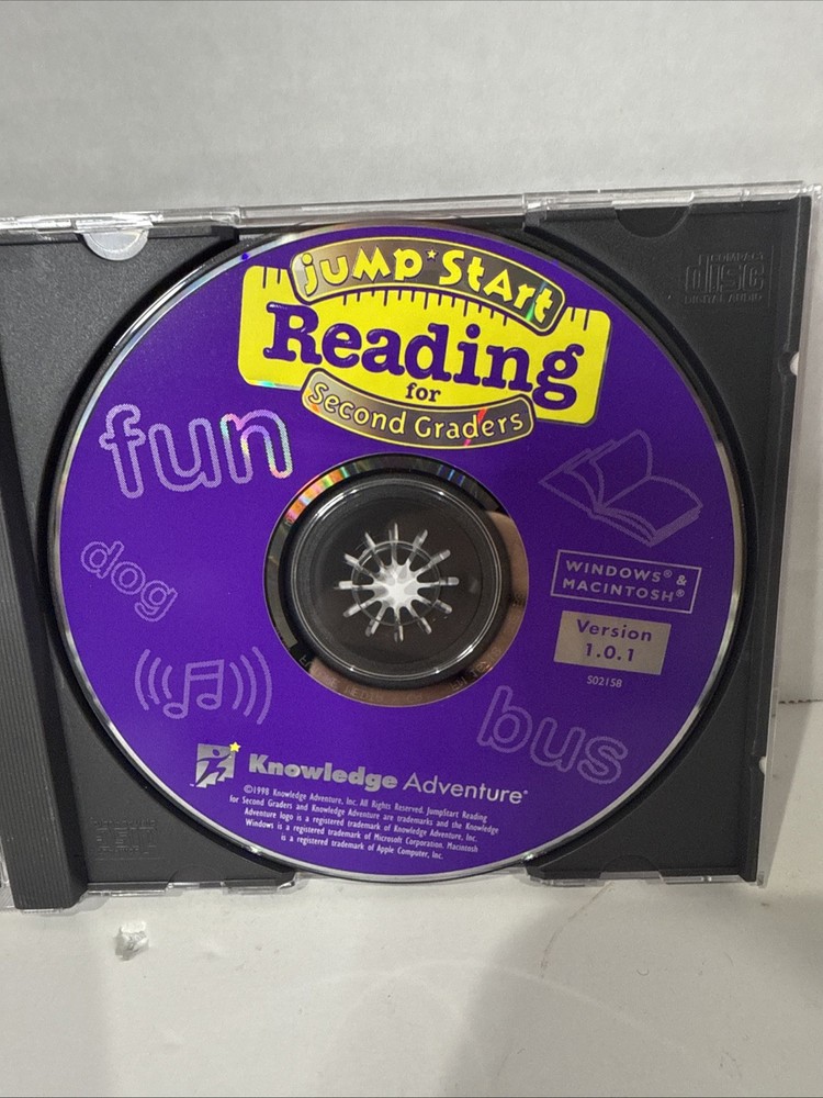 Jumpstart Reading Skills for Second Graders - Windows Mac CD-ROM