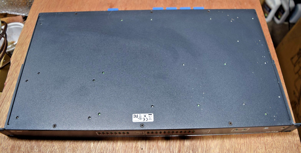 Extron 128 C Digial Matrix Processor with connectors.