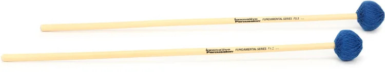 Innovative Percussion F5.5 Fundamental Medium Vibraphone Mallets - Blue Cord -