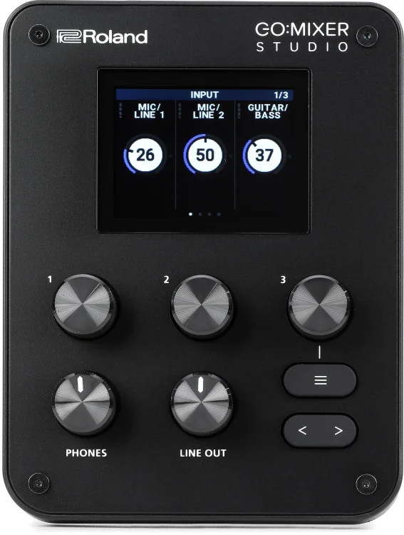 Roland GO:MIXER STUDIO Portable Audio Interface