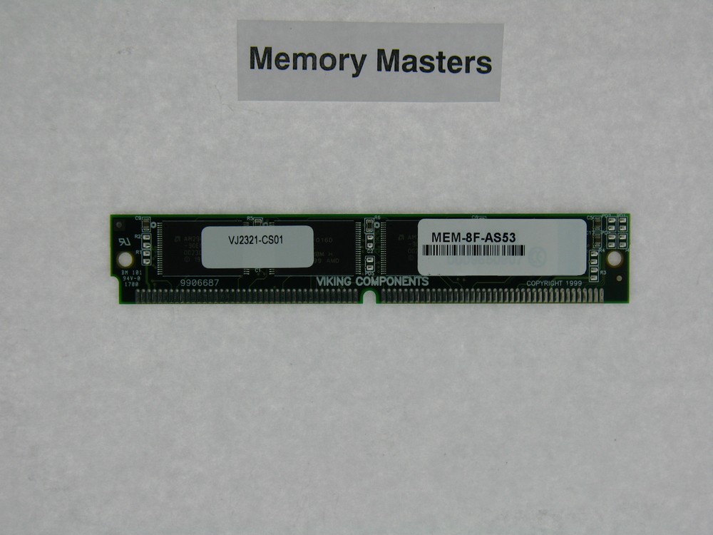 MEM-8F-AS53 8MB Approved System flash memory for Cisco AS5300 Access Servers