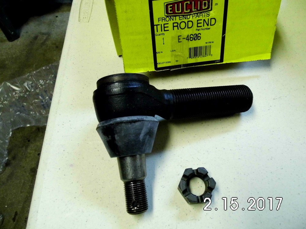 new EUCLID FRONT AXLE TIE ROD END LH E-4606