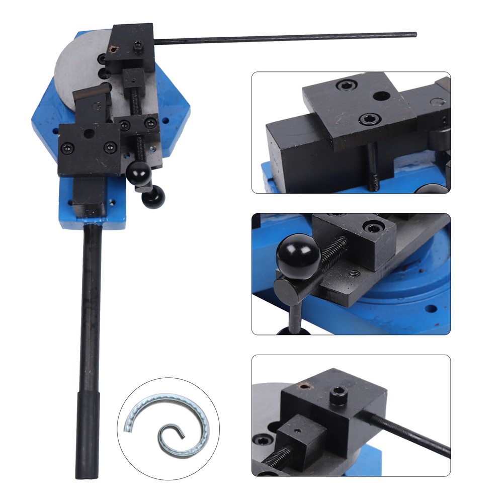 Bender Flat Round Square Angle Bar Bending Machine Metal Bender Scroll Bender