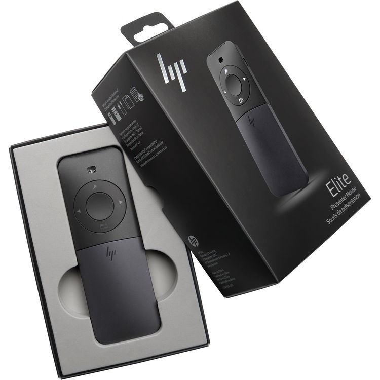 HP Elite Bluetooth Wireless Mouse w/ Laser Pointer Presentation Remote (2CE30AA)